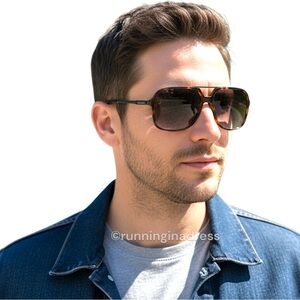 New Carrera Unisex 229S Aviator Sunglasses In Havana Tortoiseshell
